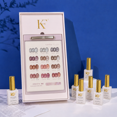 Crystal Clear——2026 Cat Eye Gel(12colors)